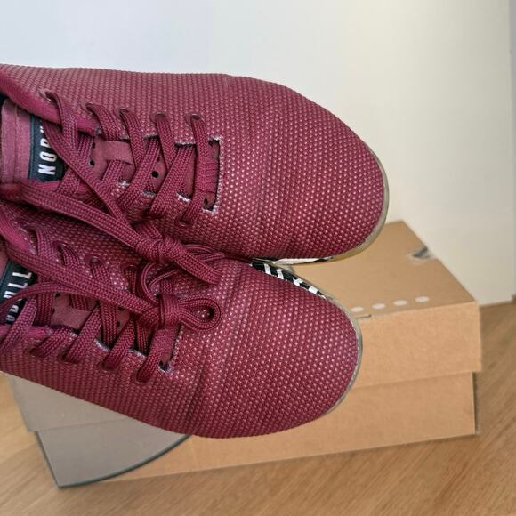 NOBULL Outwork “Cabernet Zebra” Unisex Sneakers- Men 7.5- Women 9 main image 11